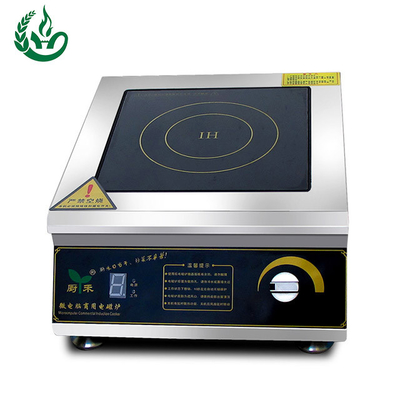 Knob Control Commercial Grade Induction Cooktop 5000W With Instant Heating