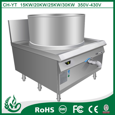 Energy Saving Stainless Steel Electric Stove Industrial Soup Equipment