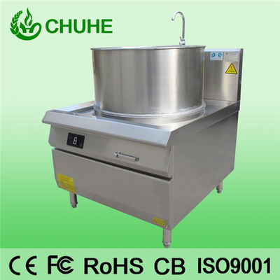 Electric Induction Soup Cooker Soup Vending Machine Corrosion Resistant