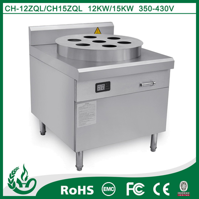 8000W Commercial Induction Steamer Cooker Free Standing Design