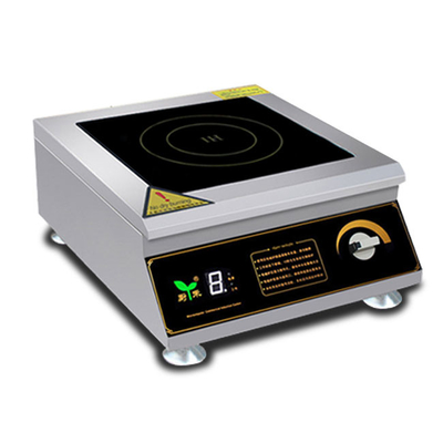 Knob Control Stainless Steel Induction Cooker 3500w 220V For Western Restaurant