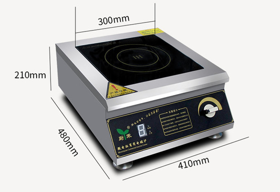 Safety Multiple Files Induction Electric Cooker 3500W Easy To Operate