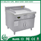 12kw Electric Induction Griddle No Exhaust Professional Kitchen Equipment