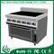 3500W Stainless Steel Electric Range 6 Burner Resturant Kitchen Equipment