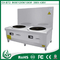 Double Head Stainless Steel Induction Cooker , 15kw Induction Soup Cooker
