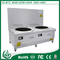 commercial induction double head soup cooker15KW+ induction soup cooker