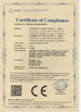 China Dongguan Chuhe Electric Co.Ltd. certification